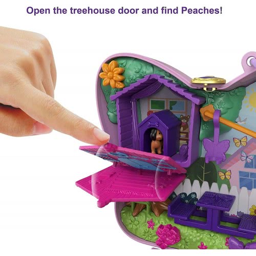 Mattel Polly Pocket Big World Backyard Butterfly Compact FRY35 / GTN21 887961918540