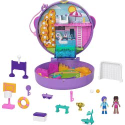Mattel Polly Pocket Mini Doll Play Ο Κόσμος Της Polly Σετάκια Soccer Squad FRY35 / HCG14 194735009404
