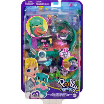 Mattel Polly Pocket Mini Doll Playsets Polly Aquarium FRY35 / HCG16 194735009350