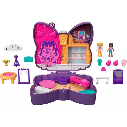 Mattel Polly Pocket Mini - Ο Κοσμος Της Σετακια Sparkle Stage FRY35 / HCG17 194735009381