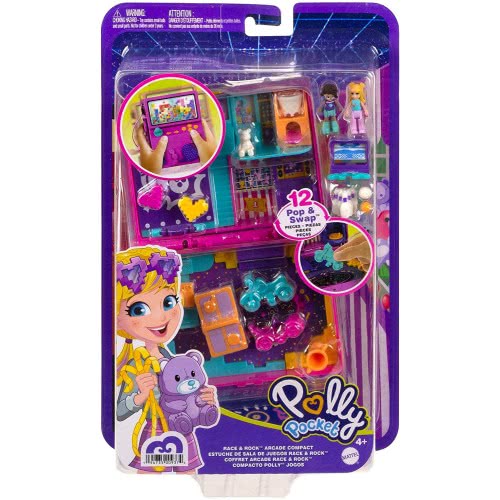 Mattel Polly Pocket Mini - Ο Κοσμος Της Σετακια Race And Rock FRY35 / HCG15 194735009374