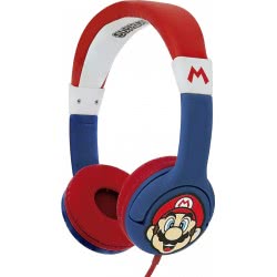 otl technologies Super Mario Children Headphonees 3.5Mm Stereo Jack Blue  5055371622974
