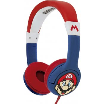 otl technologies Super Mario Children Headphonees 3.5Mm Stereo Jack Blue  5055371622974