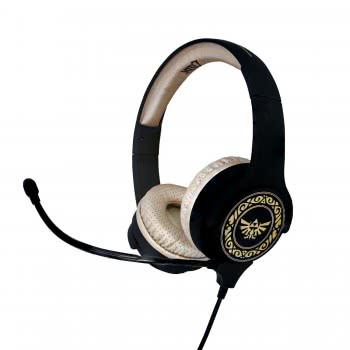 otl technologies Zelda Interactive Headphones 3.5Mm Stereo Jack Black  5055371623469