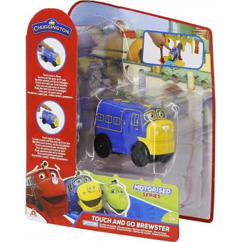 Auldey Toys Chuggington Touch And Go Brewster | Single Pack | Motorised Train, Battery Powered | 3.75 Inch Scale 890400 / 890402