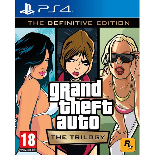 ROCKSTAR GAMES PS4 (GTA) Grand Theft Auto The Trilogy The Definitive Edition  5026555430807