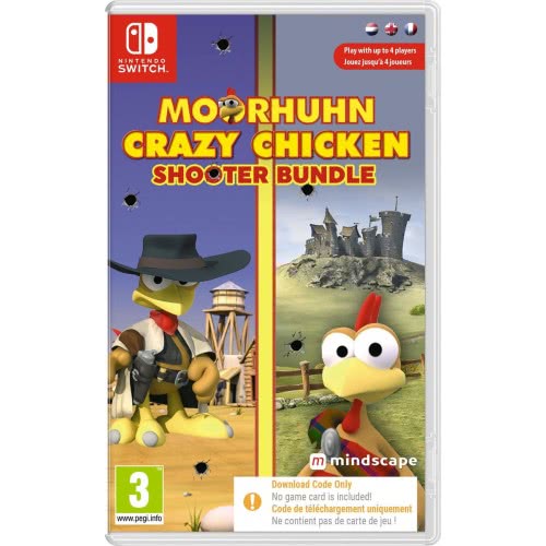 Mindscape NSW Crazy Chicken Shooter Bundle (Code In A Box)  8720256139812