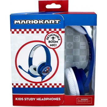 otl technologies Mario Kart Logo Interactive Study Premier Childrens Headphone With Boo  5055371623452