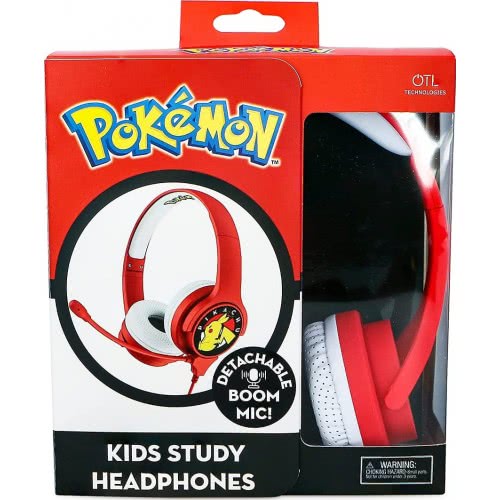 otl technologies Pokemon Pikachu Red Kids Interactive On Ear Red  5055371623445