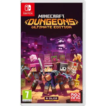 Mojang Minecraft Dungeons Ultimate Edition  Switch  045496429096