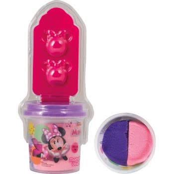 As company Πλαστελίνη Minnie Βαζάκι Με Χρώματα Και Καπάκι Καλουπάκι 3D Αναδιπλούμενο 100Gr 1045-03543 5203068035433