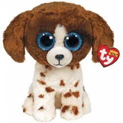 ty Beanie Boos Muddles Χνουδωτό Σκυλάκι Καφέ Και Λευκό 15Εκ 1607-36249 008421362493
