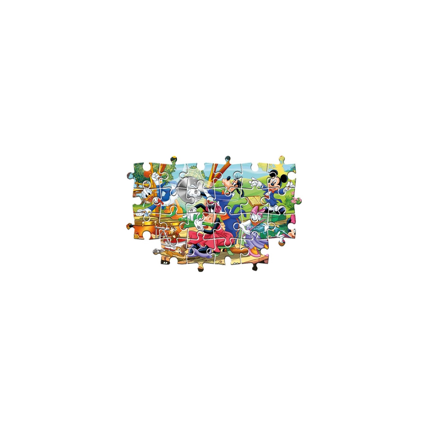 Clementoni Kids Puzzle Super Color Mickey And Friends 2X60 Pcs 1200 ...