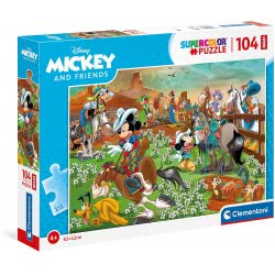 Clementoni Παιδικό Παζλ Color Mickey Friends 104 Τμχ 1210-23759 8005125237593