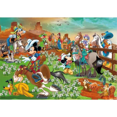 Clementoni Kids Puzzle Maxi Super Color Mickey And Friends 104 Pcs 1210-23759 8005125237593