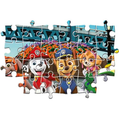 Clementoni Kids Puzzle Maxi Super Color Paw Patrol 104 Pcs 1200-23755 ...