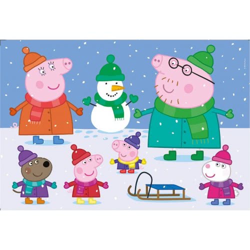 Clementoni Παιδικό Παζλ Color Peppa Pig 104 Τμχ 1210-23752 8005125237524