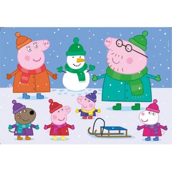 Clementoni Παιδικό Παζλ Color Peppa Pig 104 Τμχ 1210-23752 8005125237524
