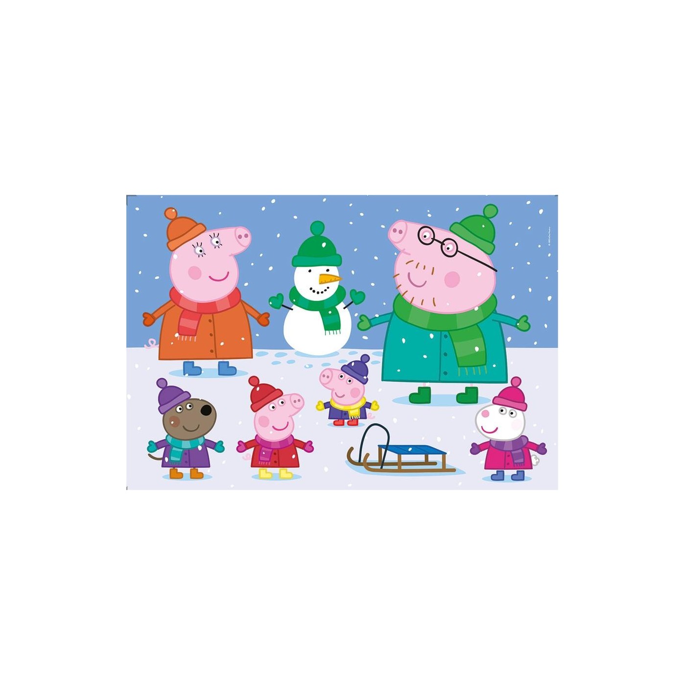 Clementoni Kids Puzzle Maxi Super Color Peppa Pig 104 Pcs 1210-23752 ...