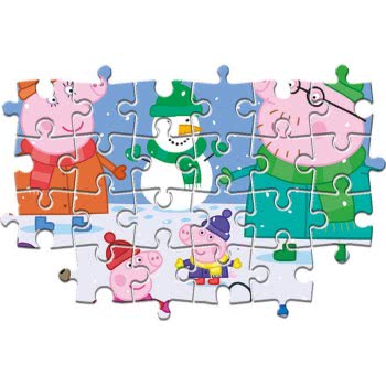 Clementoni Παιδικό Παζλ Color Peppa Pig 104 Τμχ 1210-23752 8005125237524