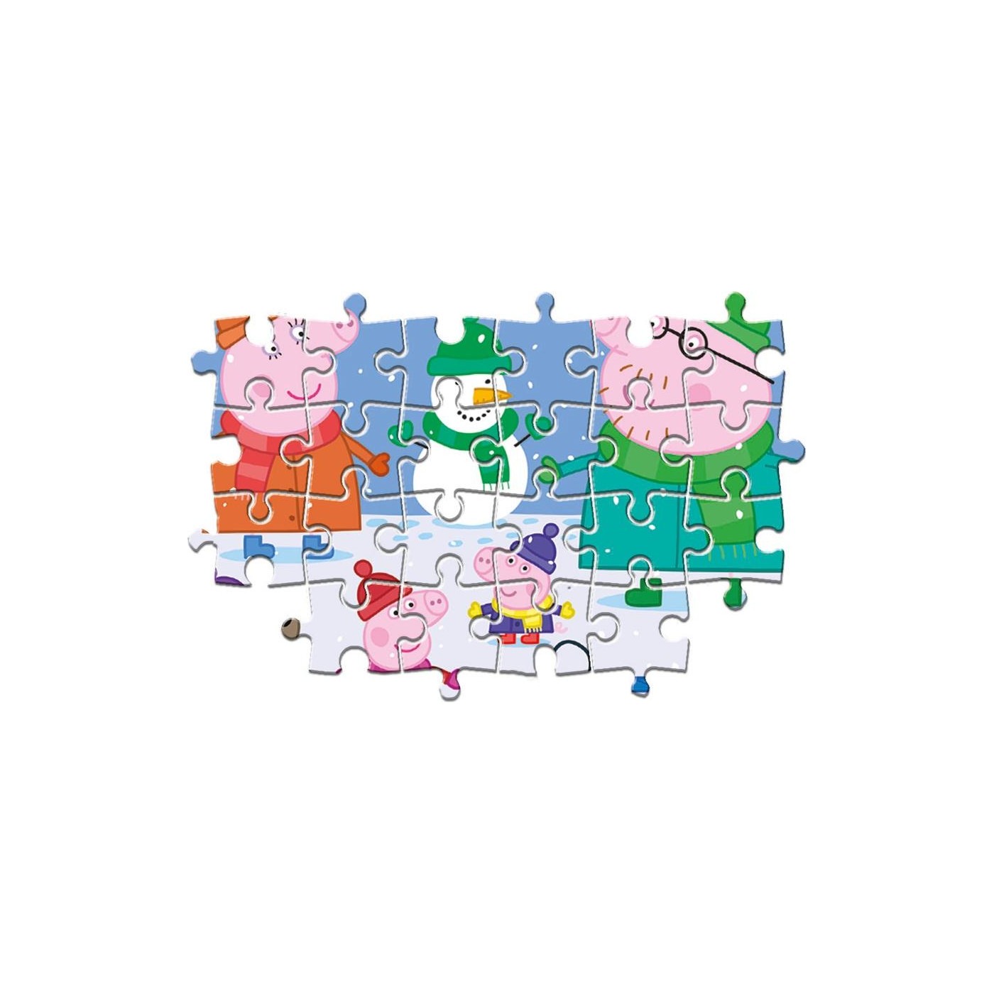 Clementoni Kids Puzzle Maxi Super Color Peppa Pig 104 Pcs 1210-23752 ...