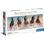 Clementoni Puzzle Panorama High Quality Collection Horses 1000 Pcs 1220-39607 8005125396078