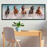 Clementoni Puzzle Panorama High Quality Collection Horses 1000 Pcs 1220-39607 8005125396078