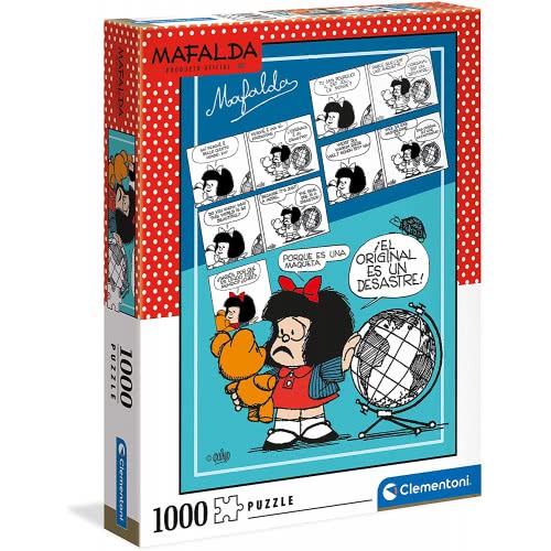 Clementoni Παζλ Mafalda 1000 Τμχ 1260-39628 8005125396283