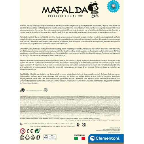 Clementoni Παζλ Mafalda 500 Τμχ 1220-35104 8005125351046