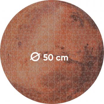 Clementoni Puzzle Space Collection Round Nasa 500 Pcs 1220-35107 8005125351077