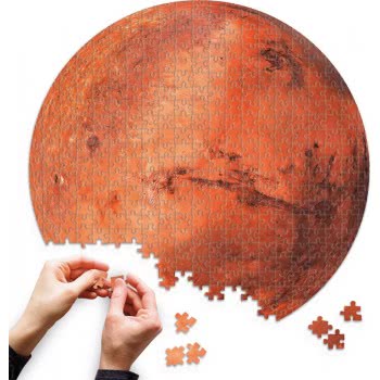 Clementoni Puzzle Space Collection Round Nasa 500 Pcs 1220-35107 8005125351077