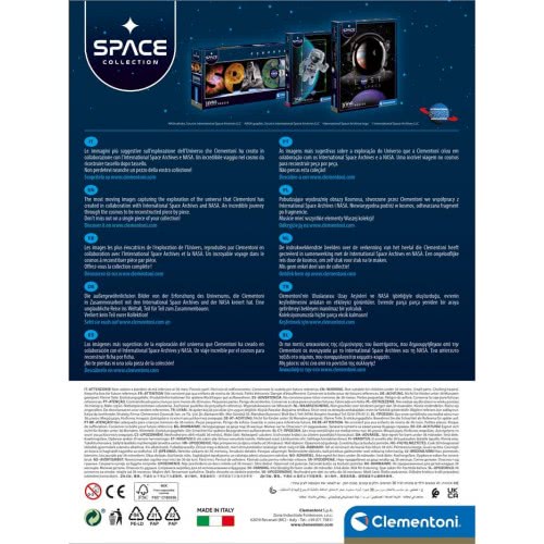 Clementoni Puzzle Space Collection Round Nasa 500 Pcs 1220-35107 8005125351077