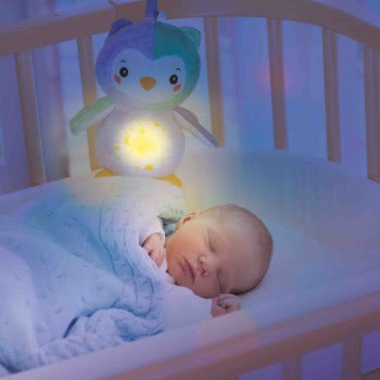 Clementoni Baby For You Βρεφική Χνουδωτή Κουκουβάγια Ύπνου Με Φως Για 0+ Μηνών 1000-17268 8005125172689