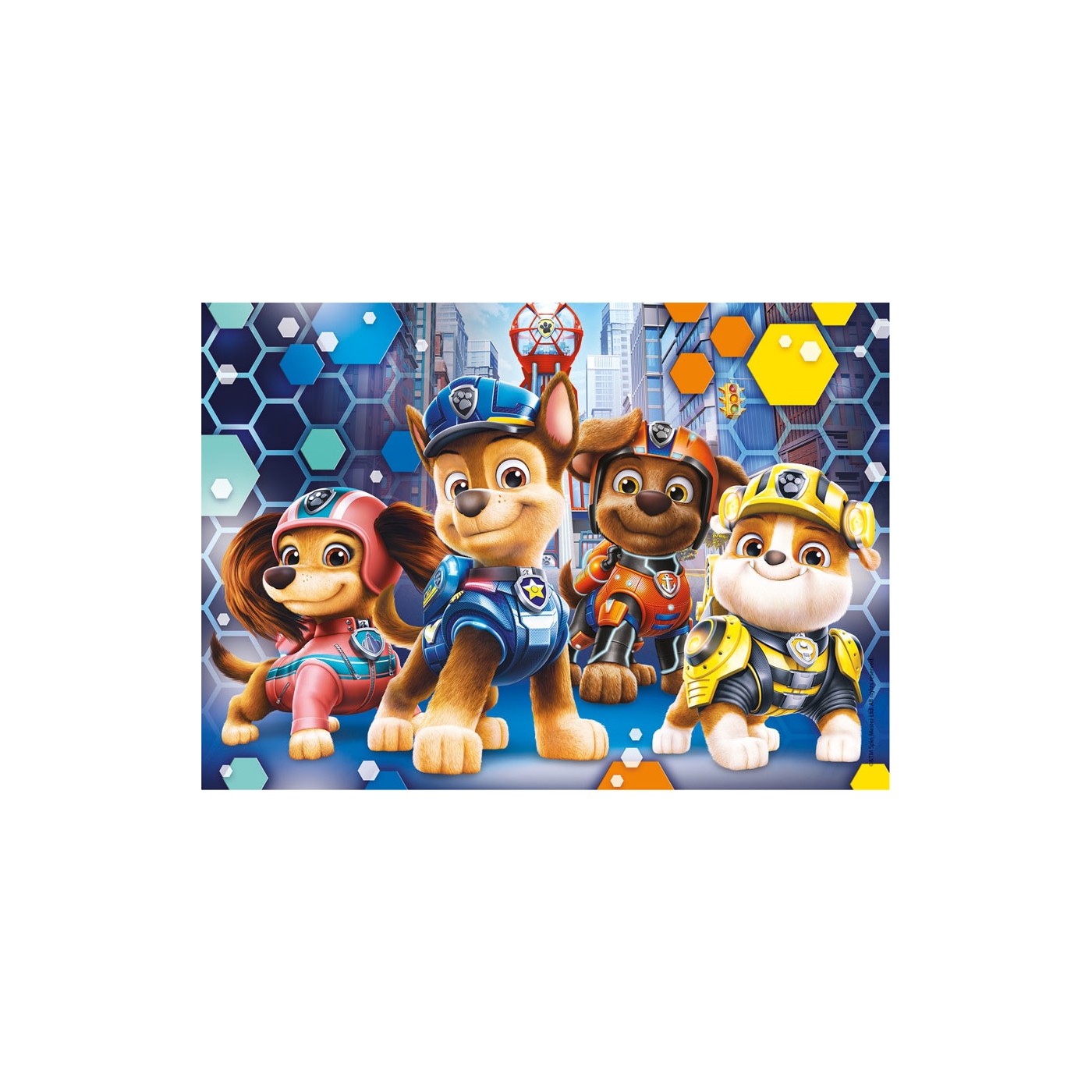 Clementoni Kids Puzzle Super Color Paw Patrol The Movie 2X60 Pcs 1200 ...