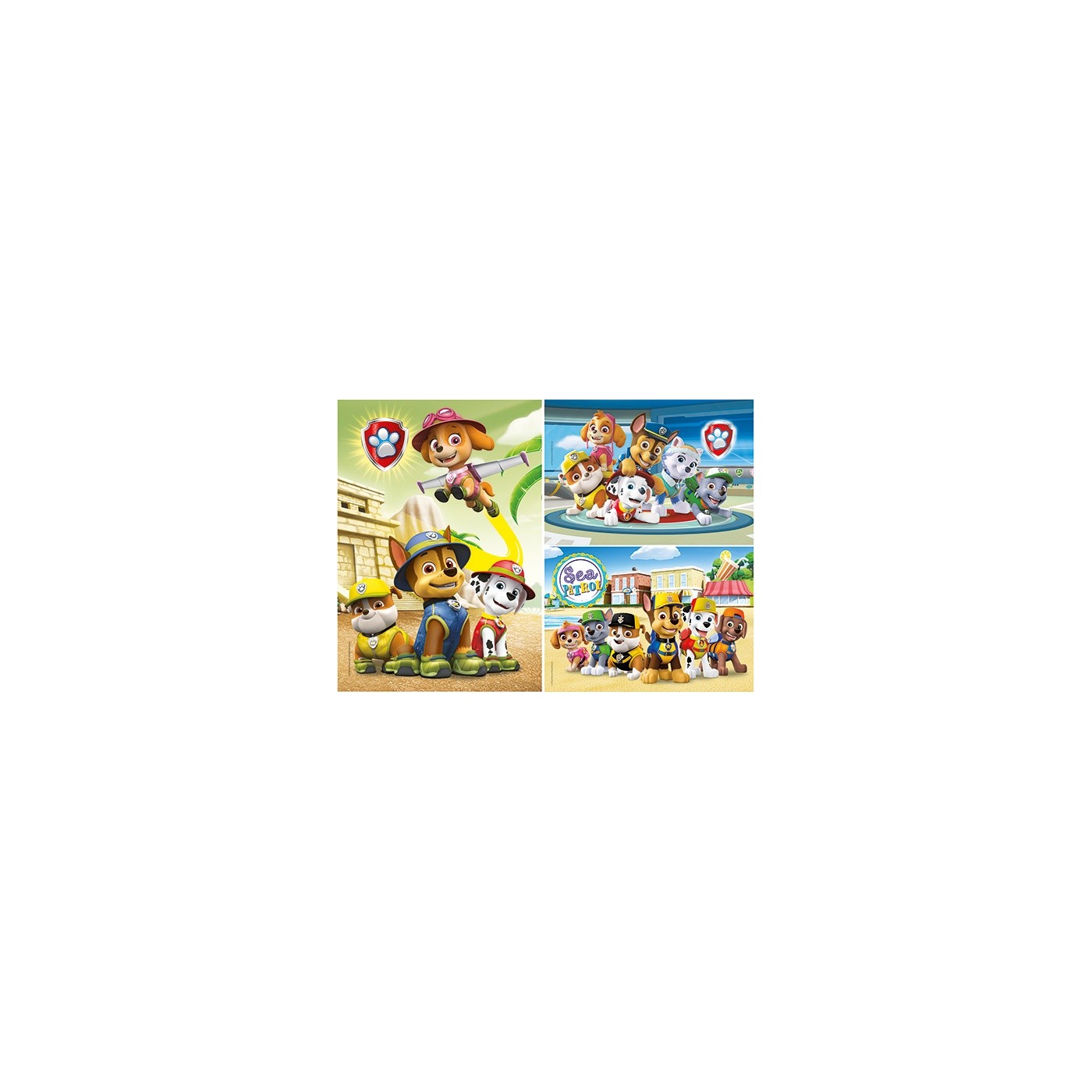 Clementoni Kids Puzzle Super Color Paw Patrol 3X48 Pcs 1200-25262 ...