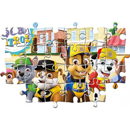 Clementoni Kids Puzzle Super Color Paw Patrol 3X48 Pcs 1200-25262 ...