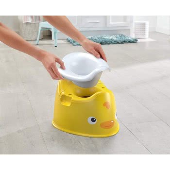 Mattel Ducky Potty, Κίτρινο Παιδικό Καθίσμα Εκπαίδευσης Γιογιό Παπάκι GCJ81 887961728453