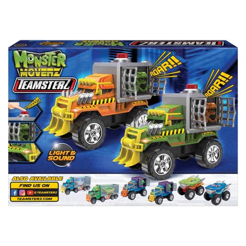 As company Monster Moverz Dino Escape Vehicle With Light And Sound For Ages 3+ 7535-17115 5050841711516