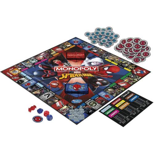 Hasbro Monopoly Spiderman F3968 5010993980086