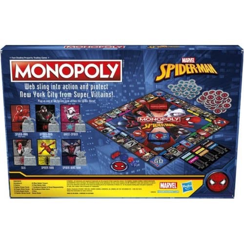 Hasbro Monopoly Spiderman F3968 5010993980086