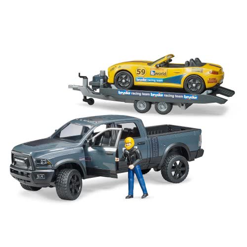 bruder RAM 2500 Power Wagon Φορτηγάκι Αγροτικό Ρυμούλκησης Αυτοκινήτου 02504 4001702025045