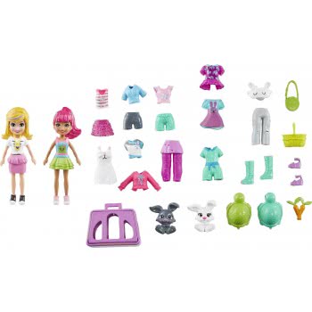 Mattel Polly Και Φιλη Με Ρουχα Αθλητικα Αξεσουαρ Adorable Animals GGJ48 / HDW53 194735033171