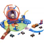 Mattel Hot Wheels Monster Trucks T-Rex Volcano Playset With Lights And Sounds, Includes 2 Launcher, 1 Truck Car GYL14 8879619747
