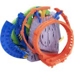 Mattel Hot Wheels Monster Trucks T-Rex Volcano Playset With Lights And Sounds, Includes 2 Launcher, 1 Truck Car GYL14 8879619747