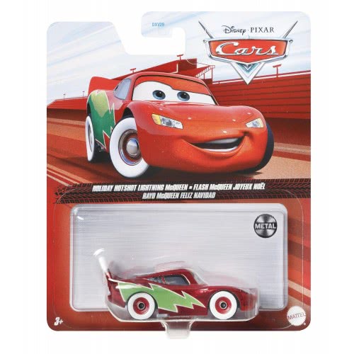 Mattel Disney Pixar Cars - Metal Series 2021 Holiday Hotshot Lightning Mcqueen DXV29 / GRR96 887961910810