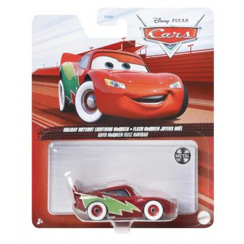 Mattel Disney Pixar Cars - Metal Series 2021 Holiday Hotshot Lightning Mcqueen DXV29 / GRR96 887961910810