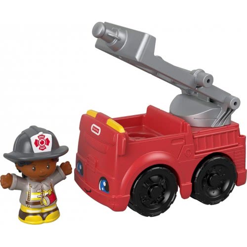 Mattel Little People Vehicle And Shape - Firefighter Fire Truck Πυροσβεστικό GGT33 / GGT34 887961786736
