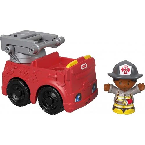 Mattel Little People Vehicle And Shape - Firefighter Fire Truck Πυροσβεστικό GGT33 / GGT34 887961786736