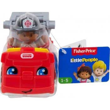 Mattel Little People Vehicle And Shape - Firefighter Fire Truck Πυροσβεστικό GGT33 / GGT34 887961786736