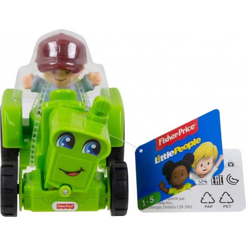 Mattel Little People Vehicle And Shape - Farmer Green Tractor Τρακτέρ GGT33 / GGT39 887961786750